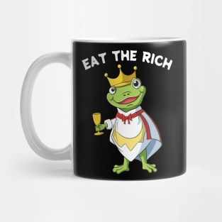 Eat The Rich Frog Mug